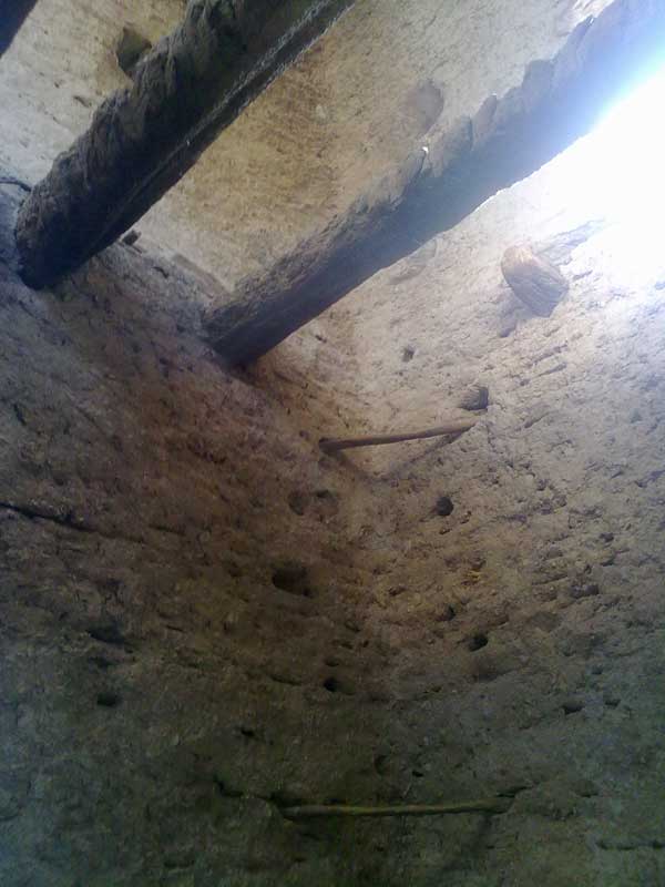 سقف چوبی طبقه اول