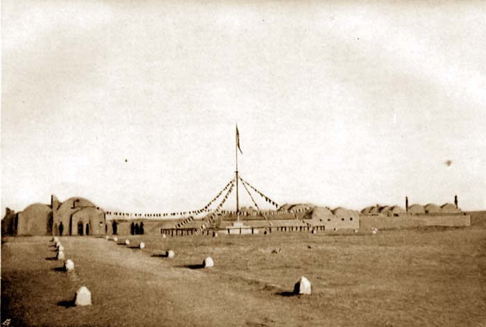 کنسولگری بریتانیا در سیستان در روز کریسمس سال 1901
